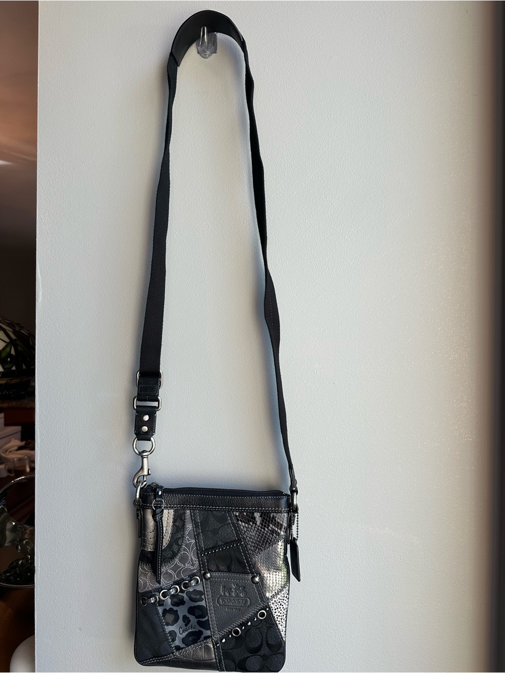 Y2K Vintage Coach Patchwork Crossbody